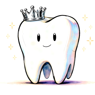 Kronenversorgung für Milch- und bleibende Zähne